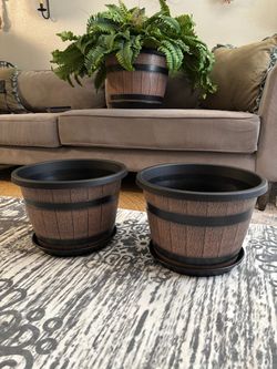 Artificial Boston Fern With Pot (New)