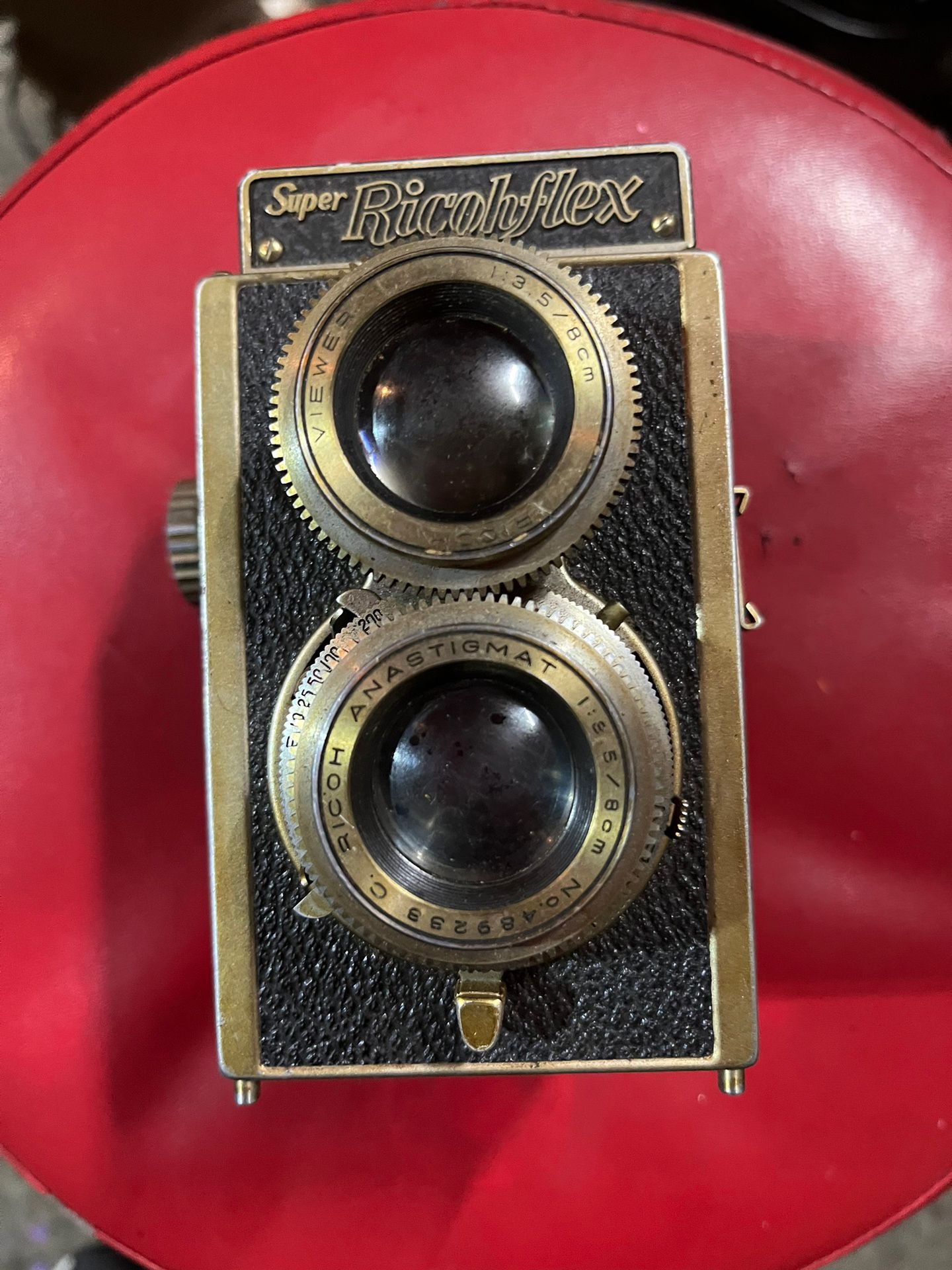 Ricoh Super Ricohflex Camera 8cm Lens Collector