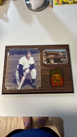 Joe DiMaggio Plaque