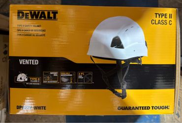 DEWALT DPG22V White Type II Class C Safety Helmet