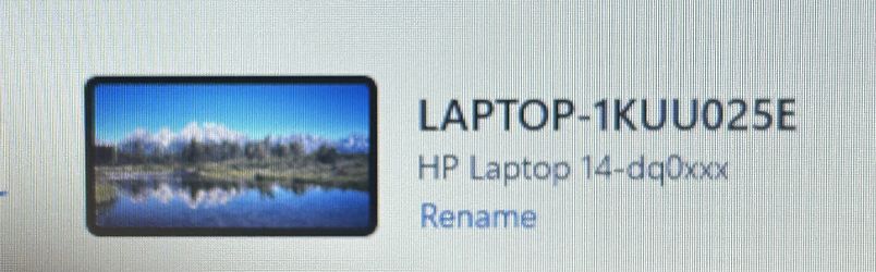 HP Laptop