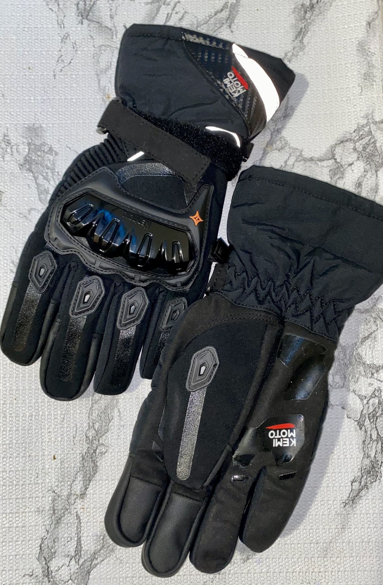 KEMIMOTO Winter Motorcycle Gloves Rainproof/Windproof ATV/UTV/SNOWMOBILE