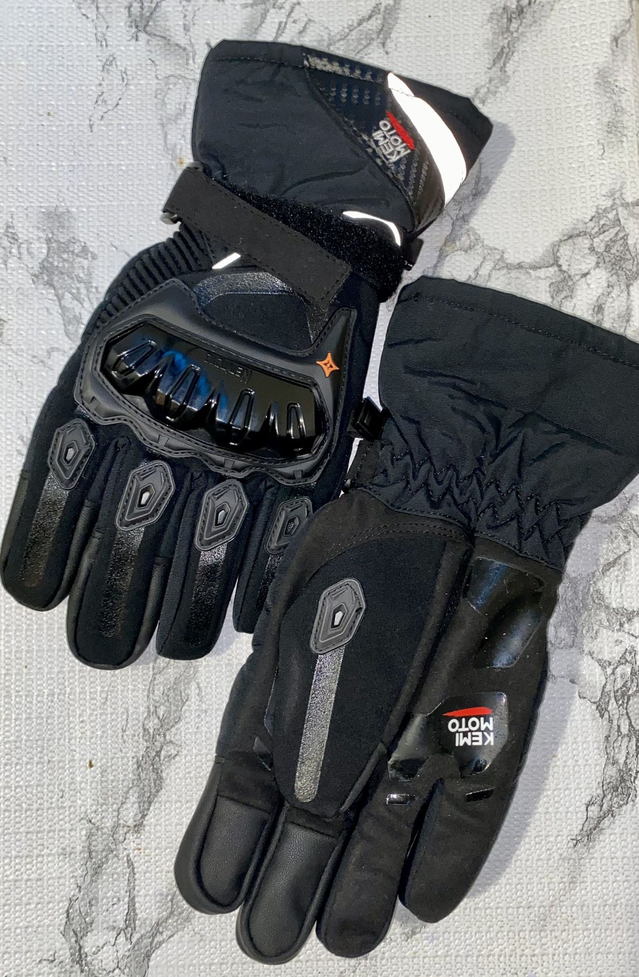 KEMIMOTO Winter Motorcycle Gloves Rainproof/Windproof ATV/UTV/SNOWMOBILE 