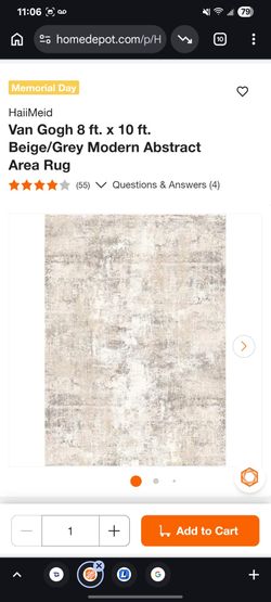 ​🏠 Brand New Modern Geometric Area Rug (Beautiful Pattern!)