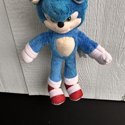 Pacific Sonic the Hedgehog 2 Movie 13-inch Character Plush