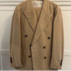 Todd Snyder Beige Moleskin Suit