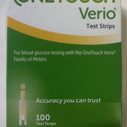 Diabetic glucose test strips