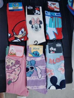 Adult character socks 🧦