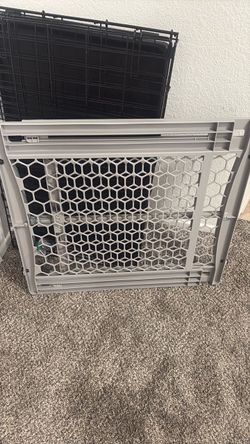Lightly used dog gate