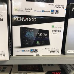Kenwood Dmx47s Apple CarPlay And Android Auto Stereo 