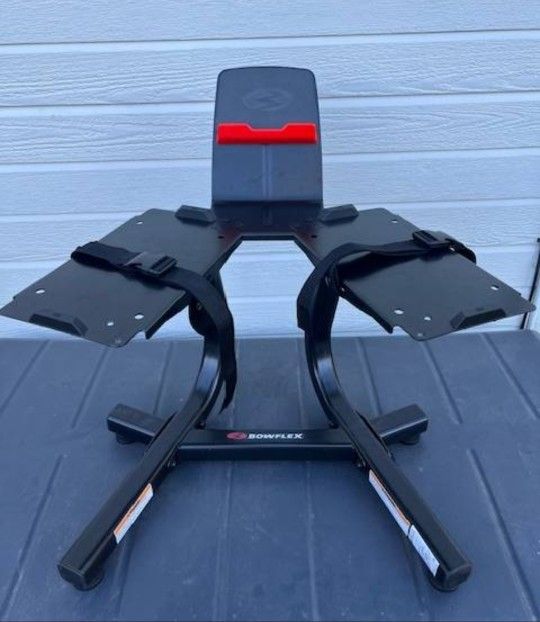 Bowflex Dumbbells Stand With Media Holder