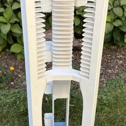  Nintendo Wii Console System 36” Storage Tower Rack Stand 20 Video Game Console Display Holder