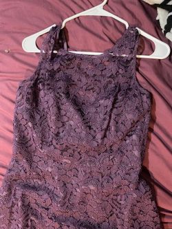 Size 8 plum purple dress used once