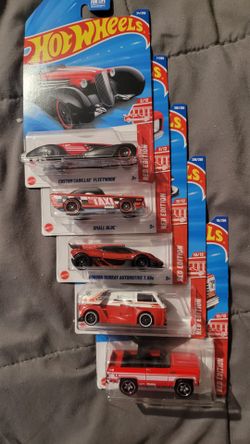 Hotwheels 2025 red edition
