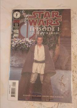 Dynamic Forces signed Obi Wan Kenobi 1999 comic