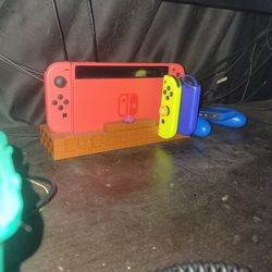 Mario Edition Switch With Extras