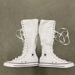 Converse Chuck Taylor All Star XXHI White Knee High Sneakers