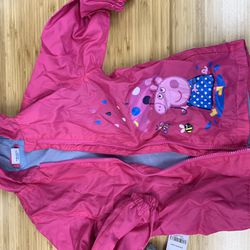 Peppa Pig Rain Jacket (Size 6) $10