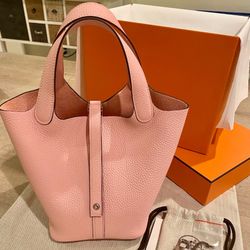 Authentic NEW HERMES Picoton 18 Tote Bag 