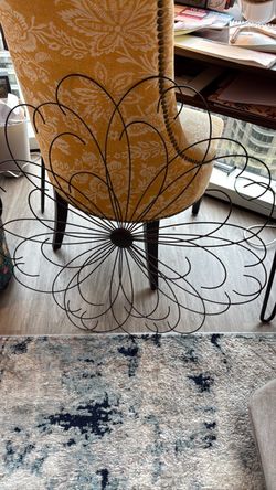 Large Metal flower wall art