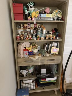 Wooden Bookshelf