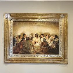 Cuadro de La Santa Cena (The Last Supper) 50x70 cm