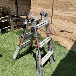 Multi M18, 18-ft Reach Type 1A - 300 Ibs. Load Capacity Telescoping Multi-Position Ladder