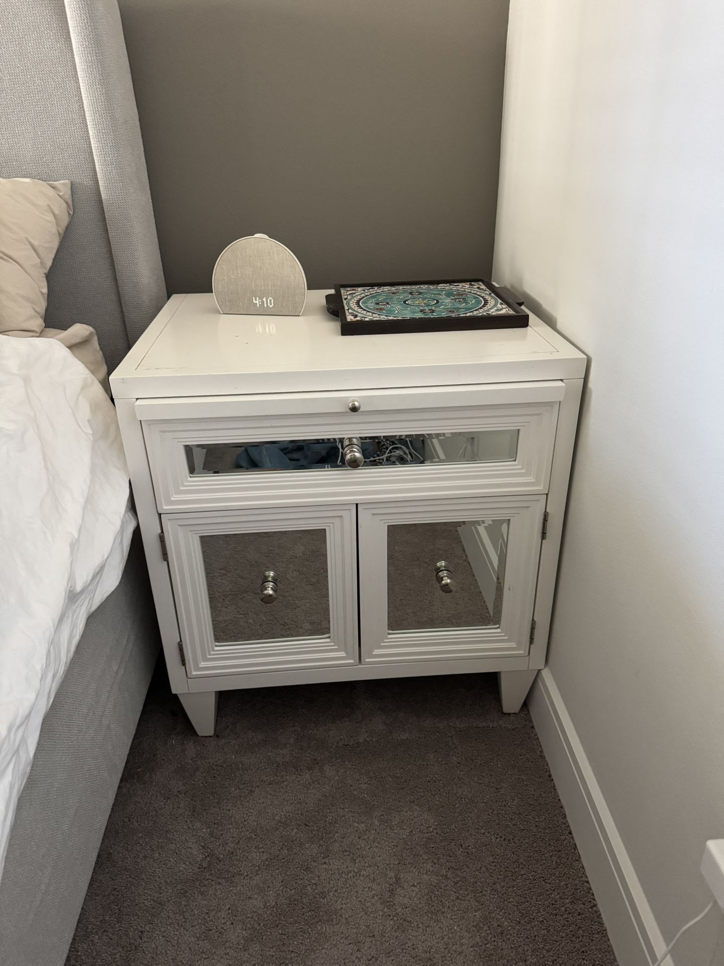 Z Gallerie Bedside Table