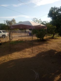 Good coleman canopy it's used has some rips but the frame is good