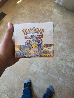 Pokemon scarlet and violet surging sparks booster box