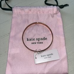 NWT Kate Spade RoseGold Bangle