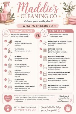 Cleaning supplies