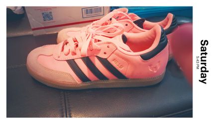 Adidas Samba Messi Pink Sneakers