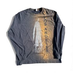 Custom Korn T shirt LOS ANGELES 
