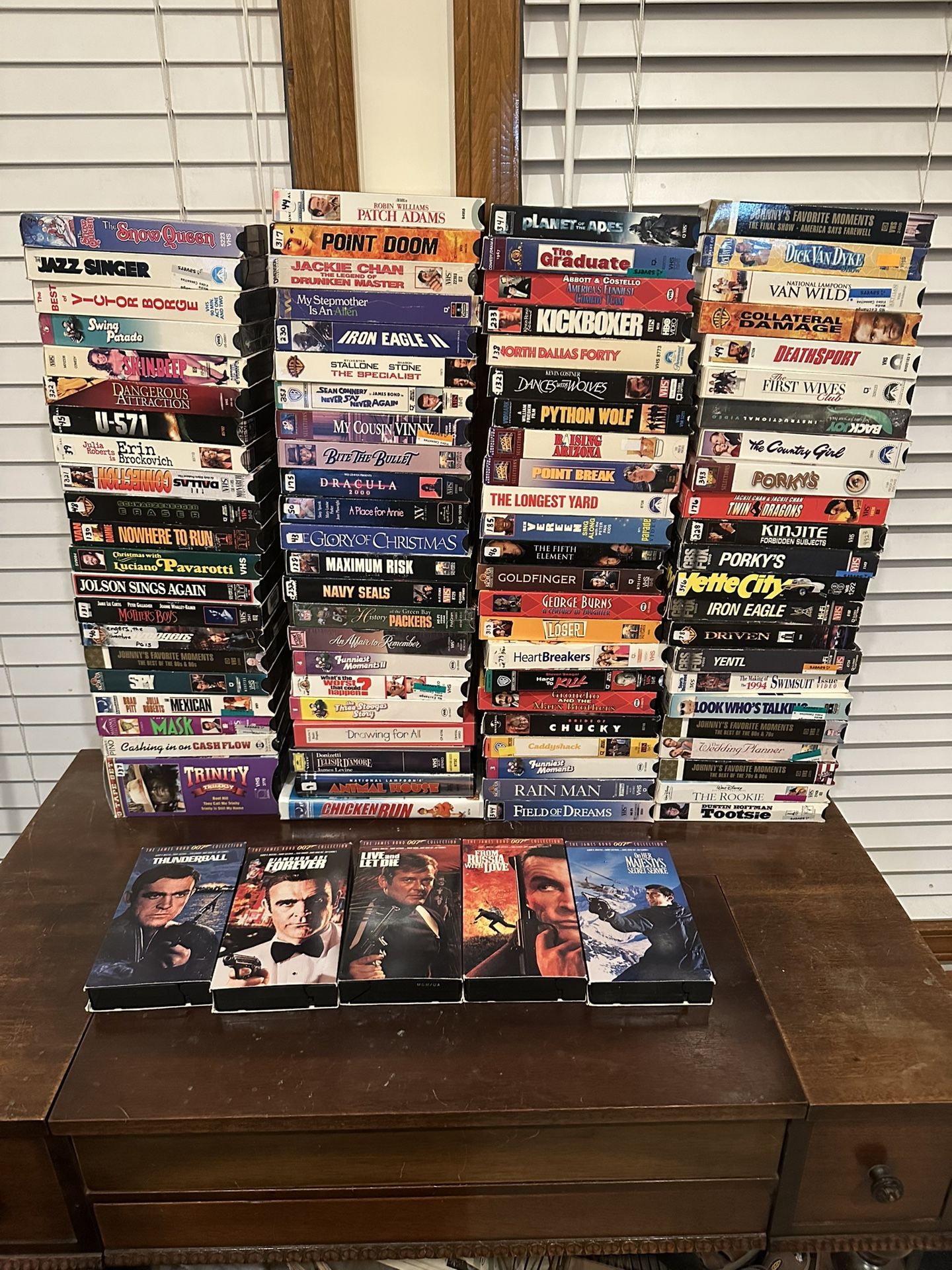 126 VHS Tapes