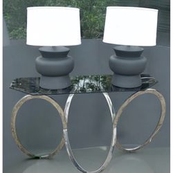 Modern Mirror Console