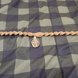 Cross Pendant Hemp Necklace 