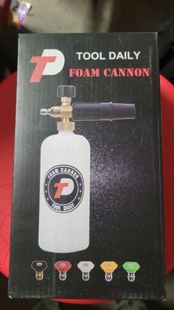 Foam cannon $10