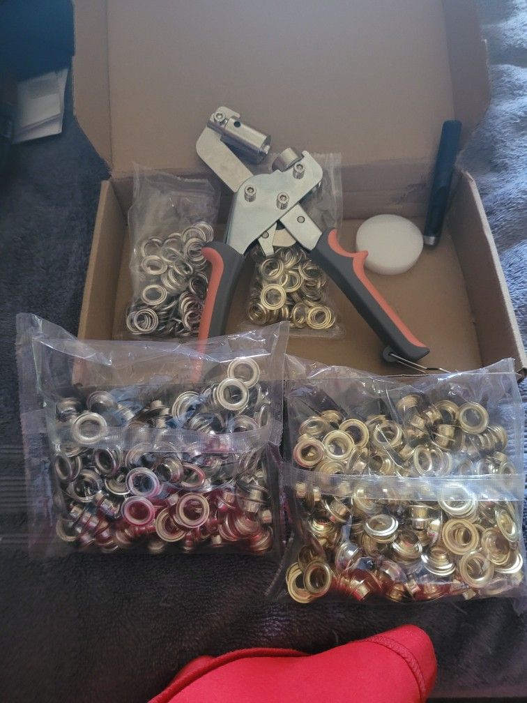 Grommets TOOL KIT 3/8 New  200pcs
