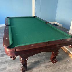 American Heritage Pool Table 8 X 4 