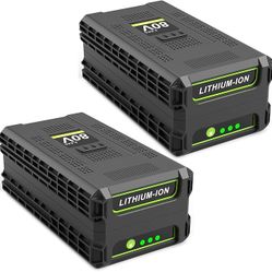 ARyee 2-Pack 80V 3500mAh Replacement for Greenworks 80v Battery