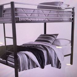 Twin Over Twin Metal Bed Frame On Sale