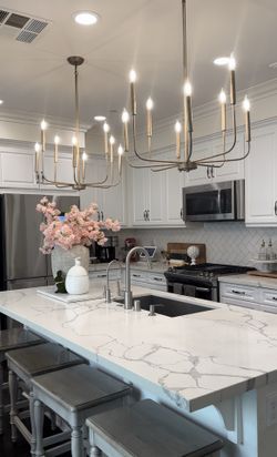 Chandeliers Gold 8-Light
