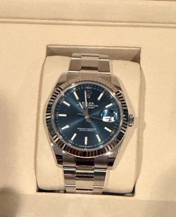 Rolex Datejust 41 - Blue Dial | 41 mm, Oystersteel and white gold Ref. 126334