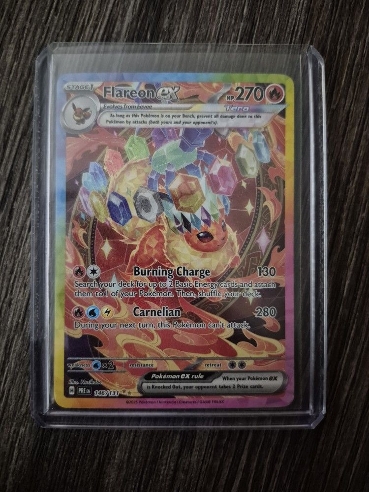 Flareon EX Alt Art Card