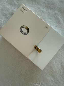 Oura Ring - Oura - Ring 4 - Size 8 - Gold - (2024)