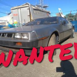 DELOREAN WANTED