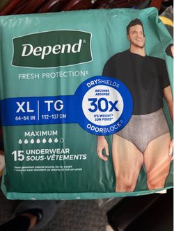 Unopened packages of Adult Diapers