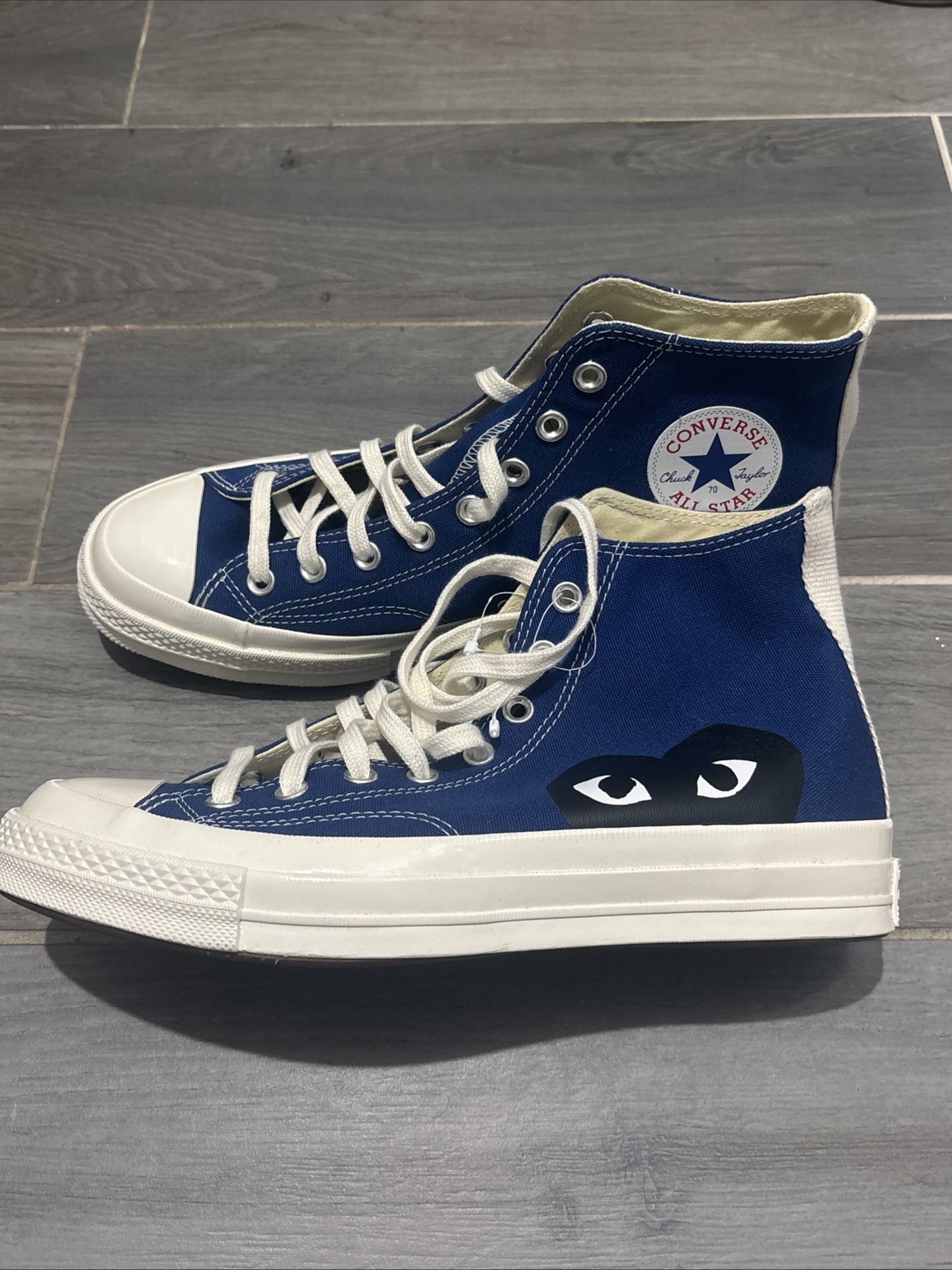 Converse Comme des Garcons Play Chuck 70 High Blue Quartz