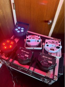 ADJ Uplighting Kit (5P Hex + Jelly Pars)
